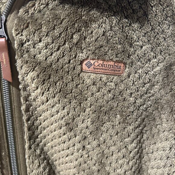 ***WOMENS COLUMBIA PLUSH ZIPPERED FLEECE*** - Picture 7 of 8